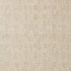 Tunica Basket Metallic Pewter T75083 by Thibaut Wallpaper