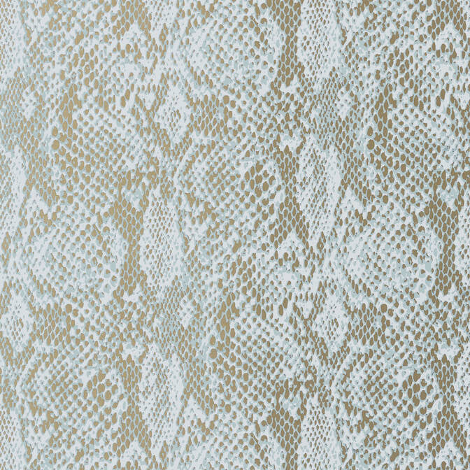 Boa Aqua on Metallic Gold T75167 by Thibaut Wallpaper Thibaut Wallpaper Boa Aqua on Metallic Gold T75167Wallpaper Faux Resource Wallpaper U.S.A. </p><p>Repeat: V: 18 27 - Fabric Carolina -