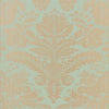 TADDINGTON - Aqua on Metallic by Thibaut Wallpaper