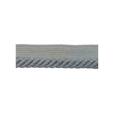 Coeur Cable-S Azure by Brunschwig & Fils Trim Brunschwig & Fils Trim Coeur Cable-S AzureTrim LE COEUR PASSEMENTERIE COTTON - 60%;VISCOSE - 40% France </p><p>Repeat: H: , V: 0.38 - Fabric Carolina -