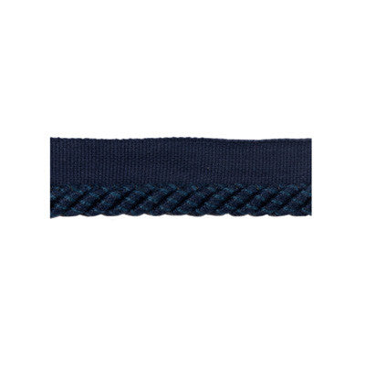 Coeur Cable-S Marine by Brunschwig & Fils Trim Brunschwig & Fils Trim Coeur Cable-S MarineTrim LE COEUR PASSEMENTERIE COTTON - 60%;VISCOSE - 40% France </p><p>Repeat: H: , V: 0.38 - Fabric Carolina -