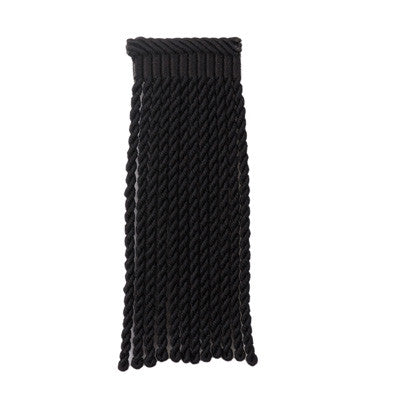 Coeur Bullion-L Black by Brunschwig & Fils Trim Brunschwig & Fils Trim Coeur Bullion-L BlackTrim LE COEUR PASSEMENTERIE VISCOSE - 100% France </p><p>Repeat: H: , V: 8.5 - Fabric Carolina -