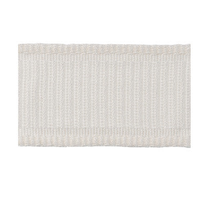 Coeur Band Ecru by Brunschwig & Fils Trim Brunschwig & Fils Trim Coeur Band EcruTrim LE COEUR PASSEMENTERIE VISCOSE - 100% France </p><p>Repeat: H: , V: 2 - Fabric Carolina -