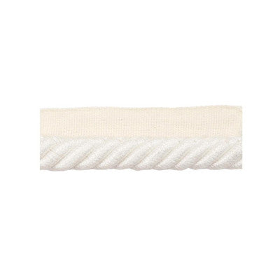 Coeur Cable-L Ecru by Brunschwig & Fils Trim Brunschwig & Fils Trim Coeur Cable-L EcruTrim LE COEUR PASSEMENTERIE COTTON - 60%;VISCOSE - 40% France </p><p>Repeat: H: , V: 1 - Fabric Carolina -
