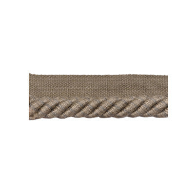 Coeur Cable-L Gray by Brunschwig & Fils Trim Brunschwig & Fils Trim Coeur Cable-L GrayTrim LE COEUR PASSEMENTERIE COTTON - 60%;VISCOSE - 40% France </p><p>Repeat: H: , V: 1 - Fabric Carolina -