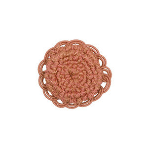 Coeur Rosette Coral by Brunschwig & Fils Trim