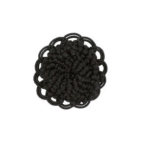 Coeur Rosette Black by Brunschwig & Fils Trim