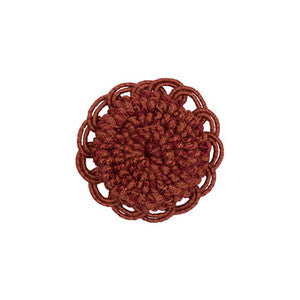 Coeur Rosette Brick by Brunschwig & Fils Trim
