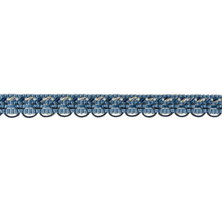 Soie Gimp Canton Blue by Brunschwig & Fils Trim Brunschwig & Fils Trim Soie Gimp Canton BlueTrim LA SOIE PASSEMENTERIE SILK - 90%;COTTON - 8%;NYLON - 2% China </p><p>Repeat: H: , V: 0.625 - Fabric Carolina -