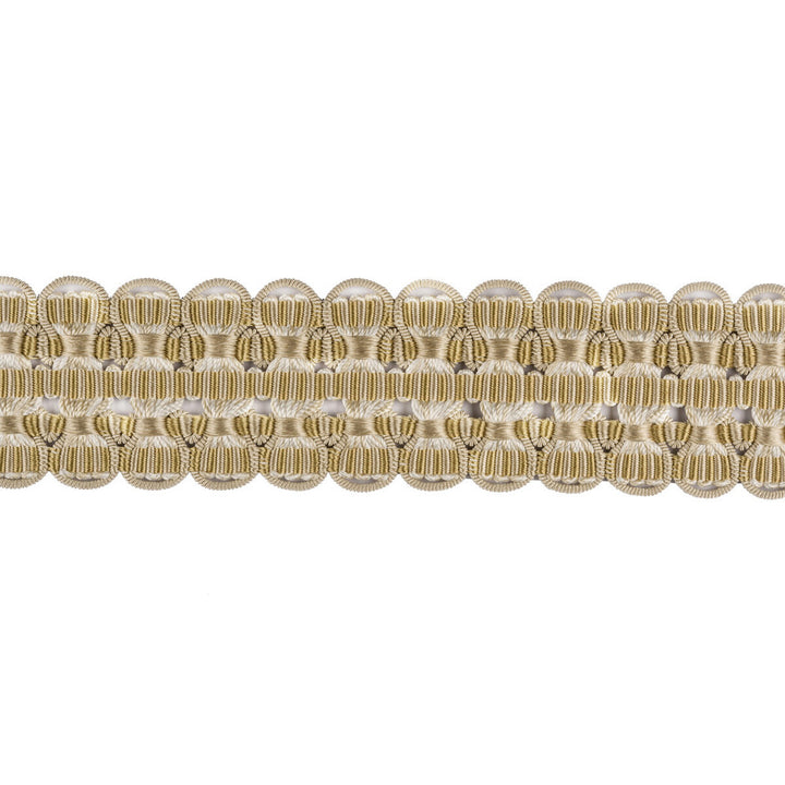 Soie Galon Ivory/Beige by Brunschwig & Fils Trim Brunschwig & Fils Trim Soie Galon Ivory/BeigeTrim LA SOIE PASSEMENTERIE SILK - 79%;VISCOSE - 21% China </p><p>Repeat: H: , V: 1.625 - Fabric Carolina -