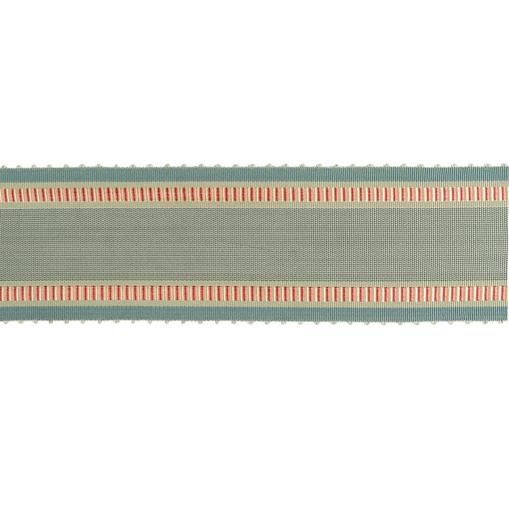 Soie Ribbon Blue Multi by Brunschwig & Fils Trim Brunschwig & Fils Trim Soie Ribbon Blue MultiTrim LA SOIE PASSEMENTERIE SILK - 100% China </p><p>Repeat: H: , V: 3.125 - Fabric Carolina -