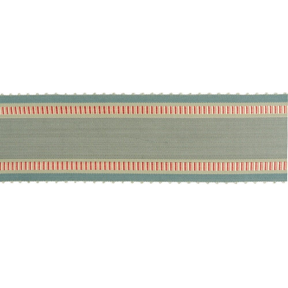 Soie Ribbon Blue Multi by Brunschwig & Fils Trim Brunschwig & Fils Trim Soie Ribbon Blue MultiTrim LA SOIE PASSEMENTERIE SILK - 100% China </p><p>Repeat: H: , V: 3.125 - Fabric Carolina -