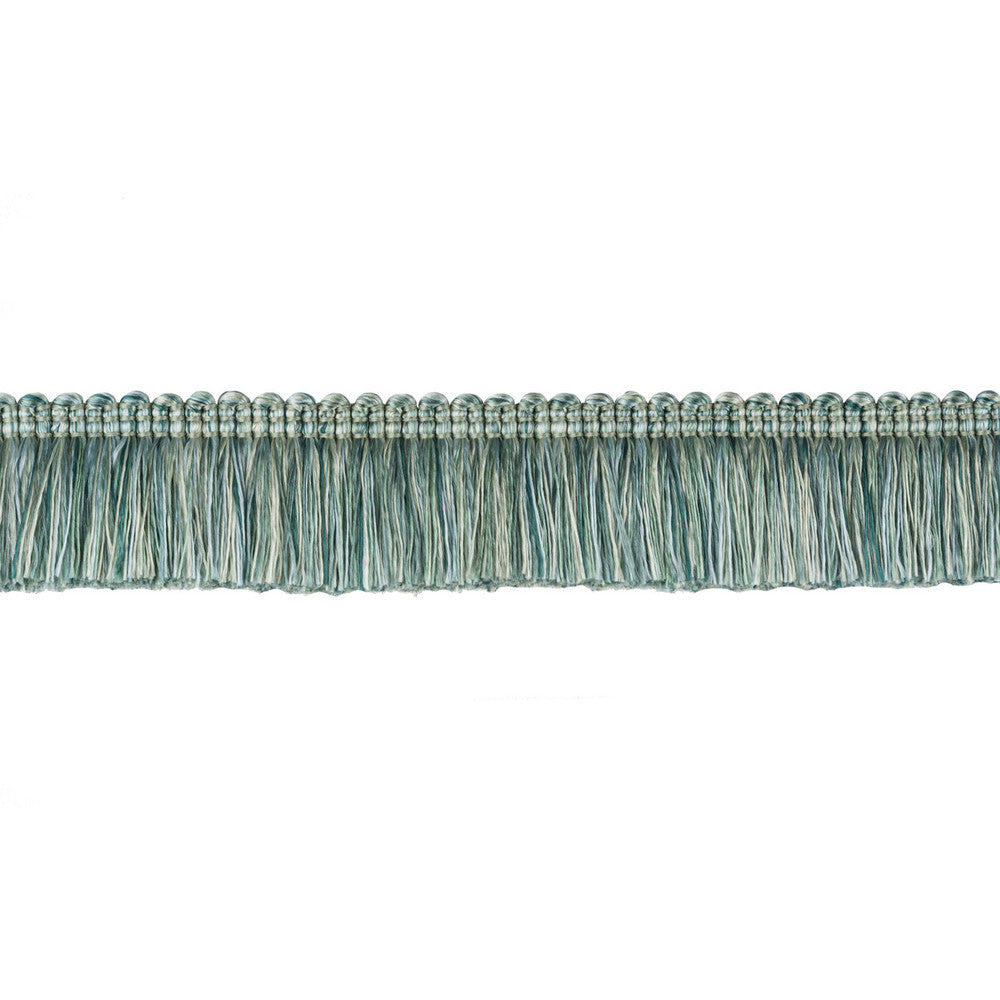 Soie Moss Aqua by Brunschwig & Fils Trim Brunschwig & Fils Trim Soie Moss AquaTrim LA SOIE PASSEMENTERIE SILK - 96%;POLYESTER - 4% China </p><p>Repeat: H: , V: 1.25 - Fabric Carolina -