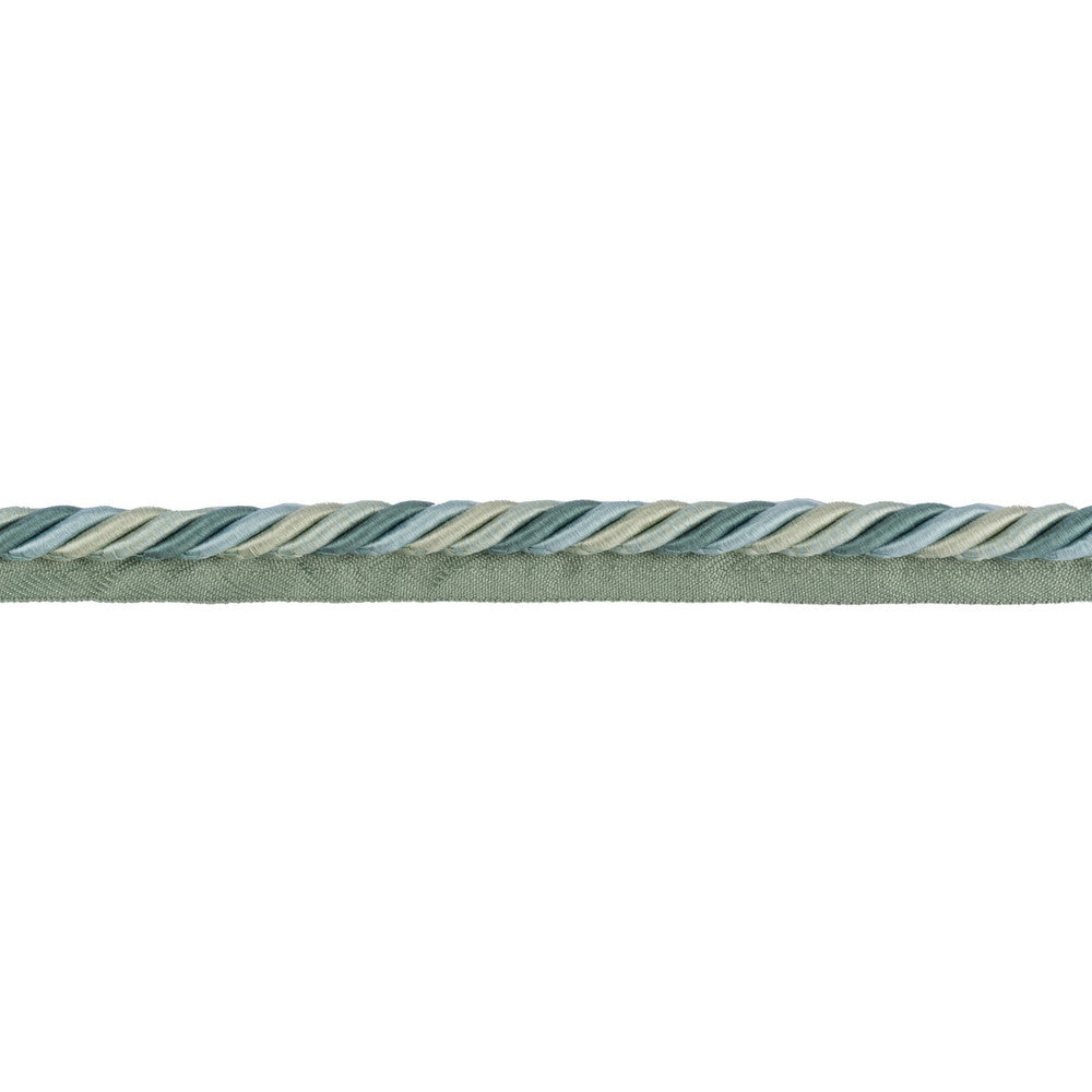Soie Cord Aqua by Brunschwig & Fils Trim Brunschwig & Fils Trim Soie Cord AquaTrim LA SOIE PASSEMENTERIE COTTON - 73%;SILK - 20%;POLYESTER - 7% China </p><p>Repeat: H: , V: 0.5 - Fabric Carolina -