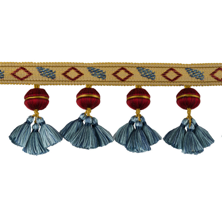 Soie Bead Classique by Brunschwig & Fils Trim Brunschwig & Fils Trim Soie Bead ClassiqueTrim LA SOIE PASSEMENTERIE SILK - 86%;POLYESTER - 14% China </p><p>Repeat: H: , V: 2.75 - Fabric Carolina -