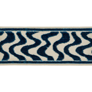 Jourdain Tape Blue by Brunschwig & Fils Trim