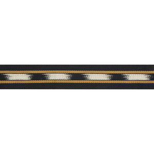 Le Ikat Tape Black/Gold by Brunschwig & Fils Trim