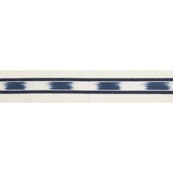 Le Ikat Tape Blue by Brunschwig & Fils Trim Brunschwig & Fils Trim Le Ikat Tape BlueTrim LES ENSEMBLIERS COTTON - 100% India </p><p>Repeat: H: 2, V: 3.25 2 - Fabric Carolina -