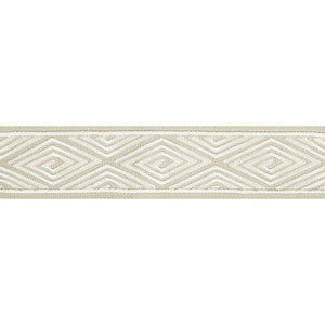 Labyrinthe Tape Ivory by Brunschwig & Fils Trim