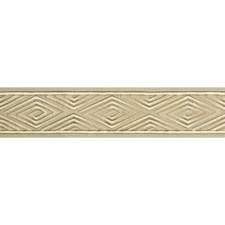 Labyrinthe Tape Sand by Brunschwig & Fils Trim Brunschwig & Fils Trim Labyrinthe Tape SandTrim LES ENSEMBLIERS RAYON - 100% India </p><p>Repeat: H: 2, V: 3.25 2 - Fabric Carolina -