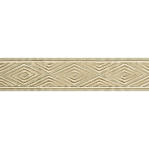Labyrinthe Tape Sand by Brunschwig & Fils Trim