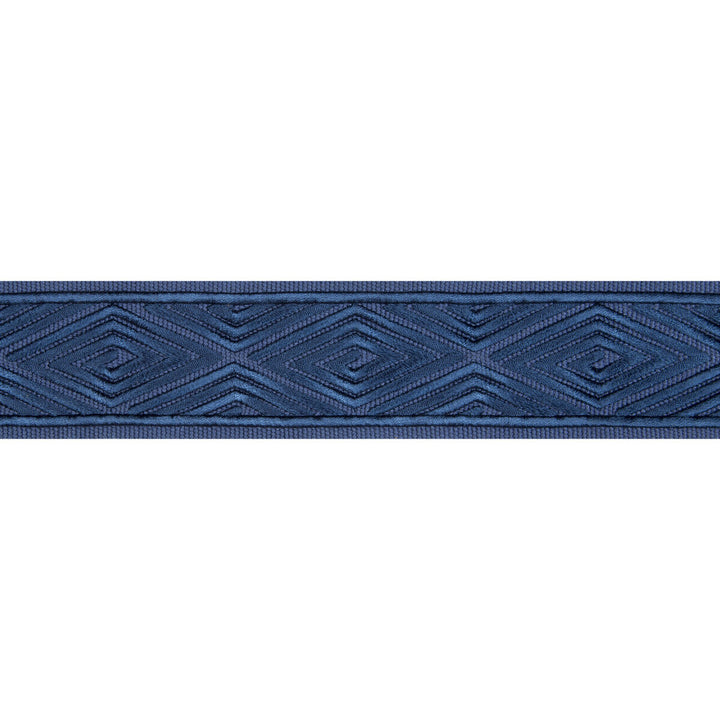 Labyrinthe Tape Royal by Brunschwig & Fils Trim Brunschwig & Fils Trim Labyrinthe Tape RoyalTrim LES ENSEMBLIERS RAYON - 100% India </p><p>Repeat: H: 2, V: 3.25 2 - Fabric Carolina -