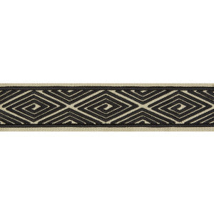 Labyrinthe Tape Black by Brunschwig & Fils Trim