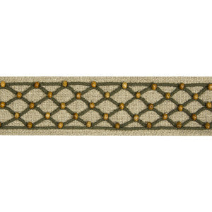 Le Boise Tape Green by Brunschwig & Fils Trim