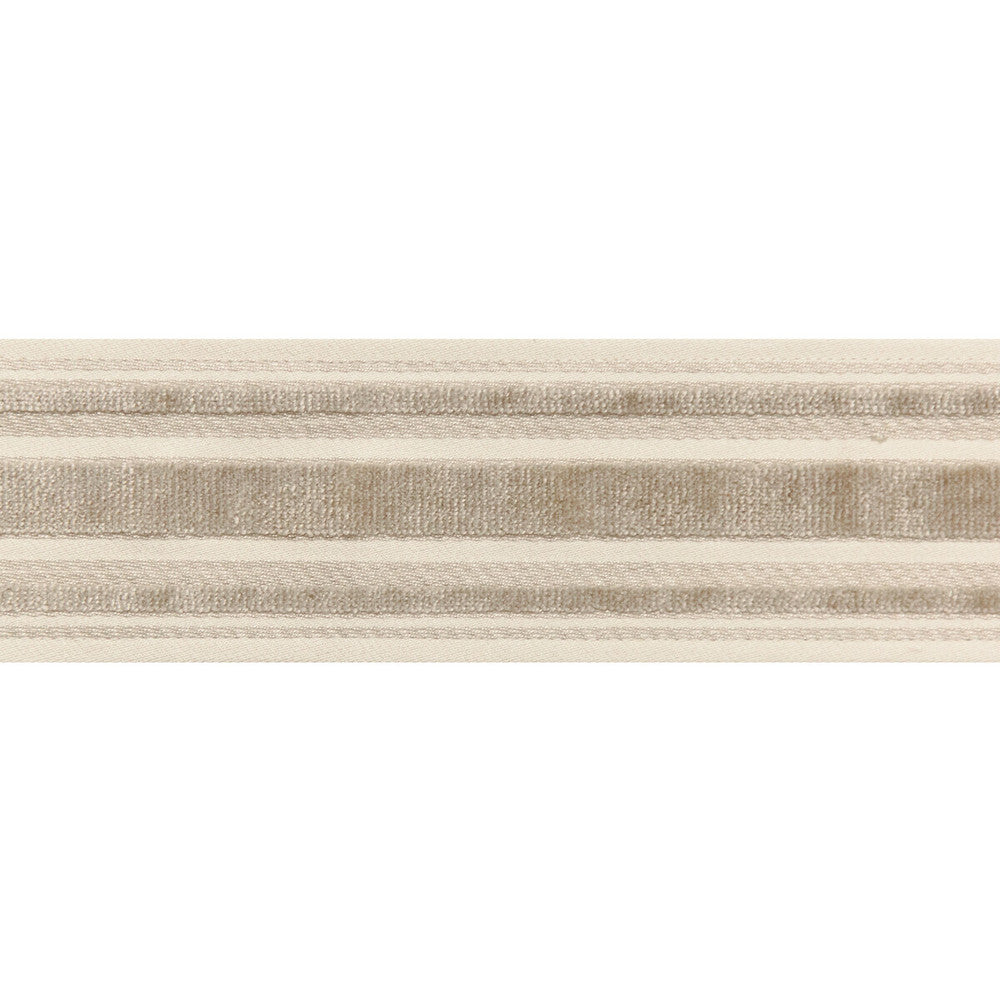 Canton Tape Pebble by Brunschwig & Fils Trim Brunschwig & Fils Trim Canton Tape PebbleTrim TREILLIS PASSEMENTERIE COTTON - 56%;VISCOSE - 44% India </p><p>Repeat: H: 2.4, V: 0 2.4 - Fabric Carolina -