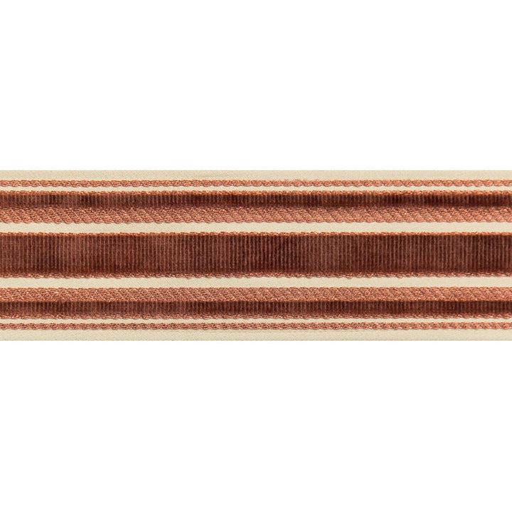 Canton Tape Spice by Brunschwig & Fils Trim Brunschwig & Fils Trim Canton Tape SpiceTrim TREILLIS PASSEMENTERIE COTTON - 56%;VISCOSE - 44% India </p><p>Repeat: H: 2.4, V: 0 2.4 - Fabric Carolina -