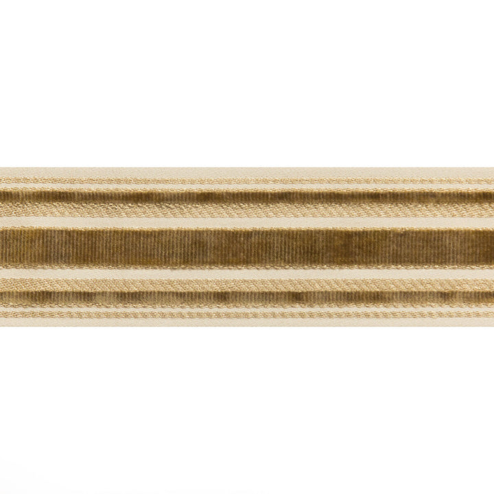 Canton Tape Gold by Brunschwig & Fils Trim Brunschwig & Fils Trim Canton Tape GoldTrim TREILLIS PASSEMENTERIE COTTON - 56%;VISCOSE - 44% India </p><p>Repeat: H: 2.4, V: 0 2.4 - Fabric Carolina -