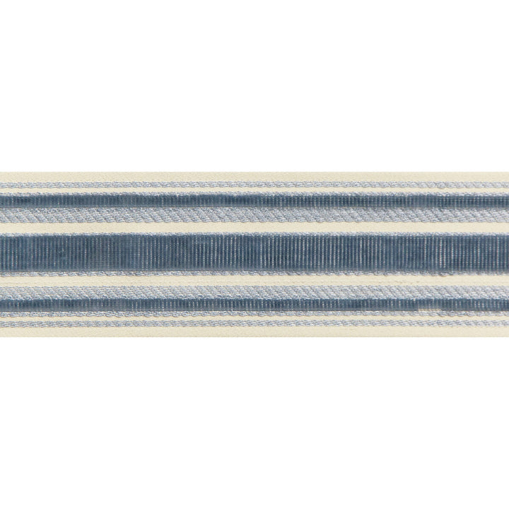 Canton Tape Blue by Brunschwig & Fils Trim Brunschwig & Fils Trim Canton Tape BlueTrim TREILLIS PASSEMENTERIE COTTON - 56%;VISCOSE - 44% India </p><p>Repeat: H: 2.4, V: 0 2.4 - Fabric Carolina -