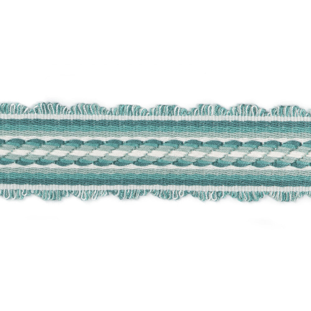 Jacqueline Braid Teal by Brunschwig & Fils Trim Brunschwig & Fils Trim Jacqueline Braid TealTrim PASSEMENTERIE VOLUME I VISCOSE - 100% China </p><p>Repeat: H: 0.39, V: 0 1.57 - Fabric Carolina -