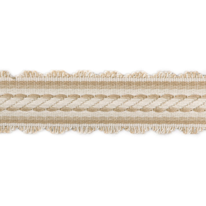 Jacqueline Braid Beige by Brunschwig & Fils Trim Brunschwig & Fils Trim Jacqueline Braid BeigeTrim PASSEMENTERIE VOLUME I VISCOSE - 100% China </p><p>Repeat: H: 0.39, V: 0 1.57 - Fabric Carolina -