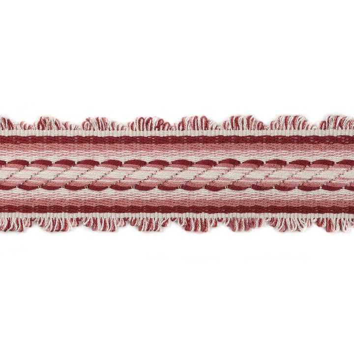 Jacqueline Braid Red by Brunschwig & Fils Trim Brunschwig & Fils Trim Jacqueline Braid RedTrim PASSEMENTERIE VOLUME I VISCOSE - 100% China </p><p>Repeat: H: 0.39, V: 0 1.57 - Fabric Carolina -
