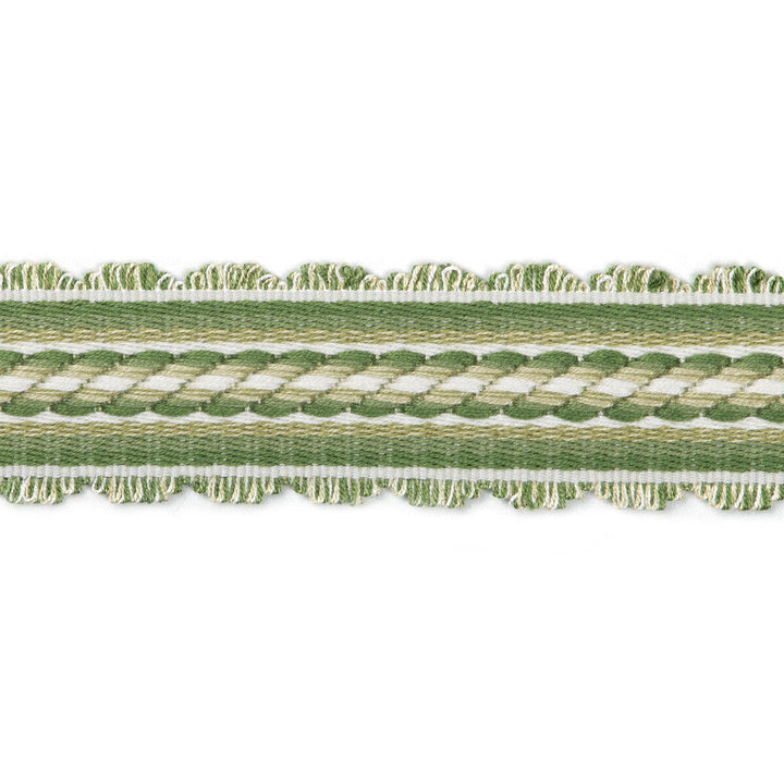 Jacqueline Braid Leaf by Brunschwig & Fils Trim Brunschwig & Fils Trim Jacqueline Braid LeafTrim PASSEMENTERIE VOLUME I VISCOSE - 100% China </p><p>Repeat: H: 0.39, V: 0 1.57 - Fabric Carolina -