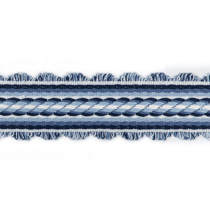 Jacqueline Braid Blue by Brunschwig & Fils Trim Brunschwig & Fils Trim Jacqueline Braid BlueTrim PASSEMENTERIE VOLUME I VISCOSE - 100% China </p><p>Repeat: H: 0.39, V: 0 1.57 - Fabric Carolina -
