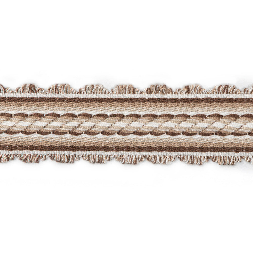 Jacqueline Braid Cafe by Brunschwig & Fils Trim Brunschwig & Fils Trim Jacqueline Braid CafeTrim PASSEMENTERIE VOLUME I VISCOSE - 100% China </p><p>Repeat: H: 0.39, V: 0 1.57 - Fabric Carolina -
