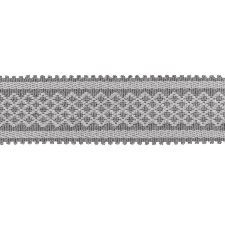 Bastille Braid Grey by Brunschwig & Fils Trim Brunschwig & Fils Trim Bastille Braid GreyTrim PASSEMENTERIE VOLUME I ACETATE - 100% China </p><p>Repeat: H: 0.66, V: 0 1.77 - Fabric Carolina -
