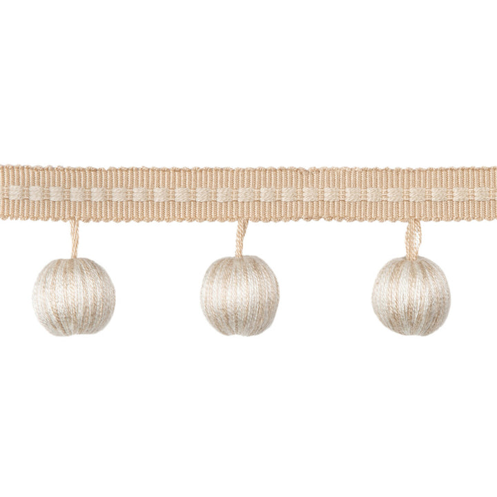 Claude Ball Fringe Beige by Brunschwig & Fils Trim Brunschwig & Fils Trim Claude Ball Fringe BeigeTrim PASSEMENTERIE VOLUME I VISCOSE - 100% China </p><p>Repeat: H: 1.77, V: 0 1.77 - Fabric Carolina -