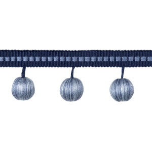 Claude Ball Fringe Blue by Brunschwig & Fils Trim