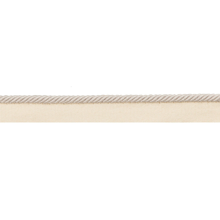 Picardy Cord Platinum by Brunschwig & Fils Trim Brunschwig & Fils Trim Picardy Cord PlatinumTrim PASSEMENTERIE VOLUME I COTTON - 60%;VISCOSE - 40% France </p><p>Repeat: H: 0, V: 0 0.18 - Fabric Carolina -