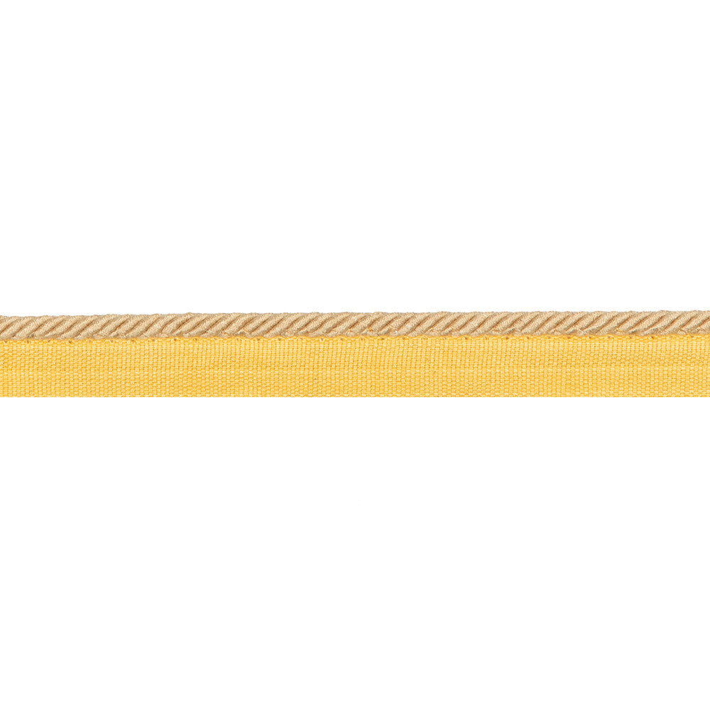 Picardy Cord Canary by Brunschwig & Fils Trim Brunschwig & Fils Trim Picardy Cord CanaryTrim PASSEMENTERIE VOLUME I COTTON - 60%;VISCOSE - 40% France </p><p>Repeat: H: 0, V: 0 0.18 - Fabric Carolina -