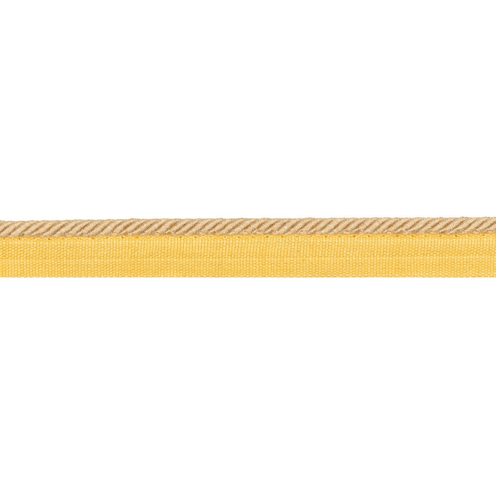 Picardy Cord Canary by Brunschwig & Fils Trim Brunschwig & Fils Trim Picardy Cord CanaryTrim PASSEMENTERIE VOLUME I COTTON - 60%;VISCOSE - 40% France </p><p>Repeat: H: 0, V: 0 0.18 - Fabric Carolina -