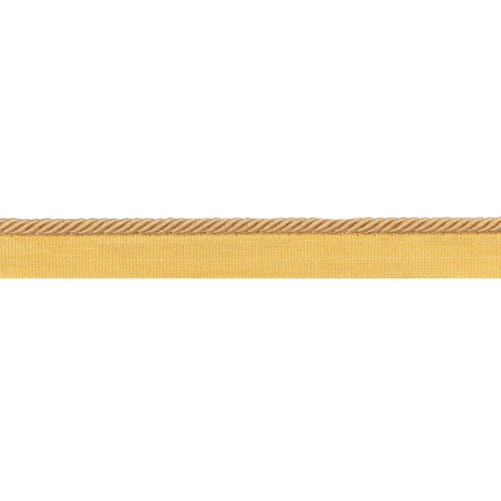 Picardy Cord Yellow by Brunschwig & Fils Trim Brunschwig & Fils Trim Picardy Cord YellowTrim PASSEMENTERIE VOLUME I COTTON - 60%;VISCOSE - 40% France </p><p>Repeat: H: 0, V: 0 0.18 - Fabric Carolina -