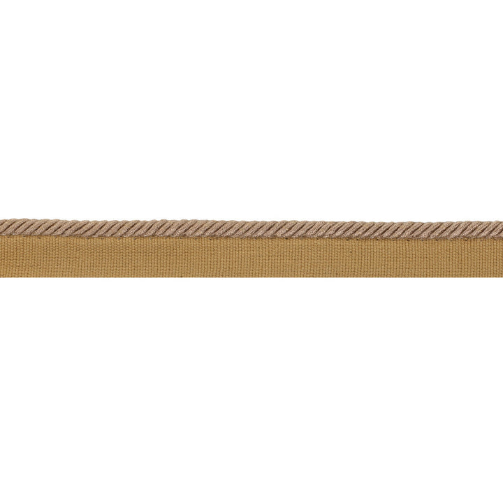 Picardy Cord Brass by Brunschwig & Fils Trim Brunschwig & Fils Trim Picardy Cord BrassTrim PASSEMENTERIE VOLUME I COTTON - 60%;VISCOSE - 40% France </p><p>Repeat: H: 0, V: 0 0.18 - Fabric Carolina -