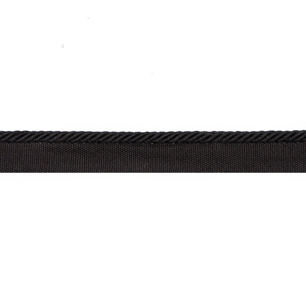 Picardy Cord Noir by Brunschwig & Fils Trim Brunschwig & Fils Trim Picardy Cord NoirTrim PASSEMENTERIE VOLUME I COTTON - 60%;VISCOSE - 40% France </p><p>Repeat: H: 0, V: 0 0.18 - Fabric Carolina -
