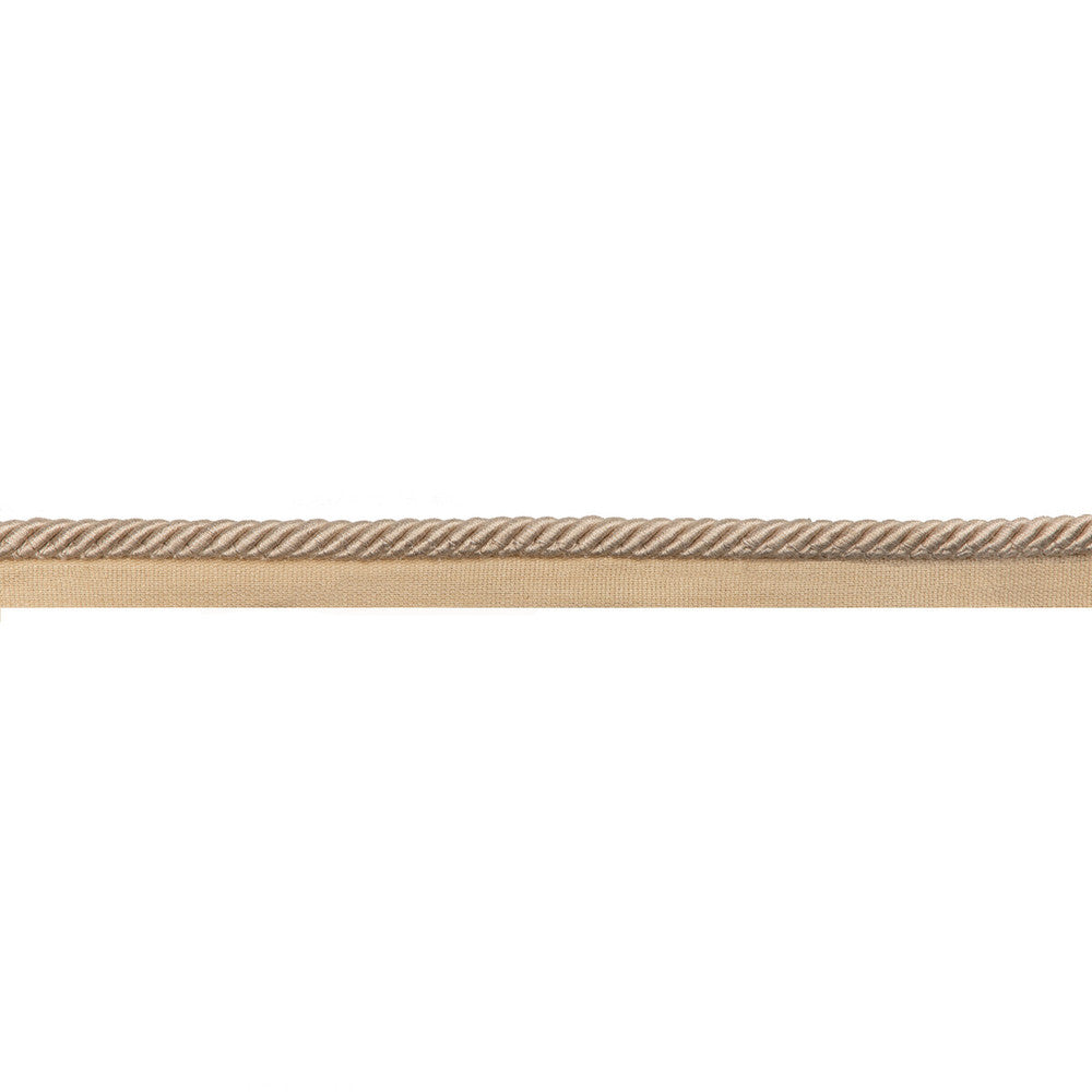 Barodet Cord Sand by Brunschwig & Fils Trim Brunschwig & Fils Trim Barodet Cord SandTrim PASSEMENTERIE VOLUME I COTTON - 60%;VISCOSE - 40% France </p><p>Repeat: H: 0, V: 0 0.32 - Fabric Carolina -