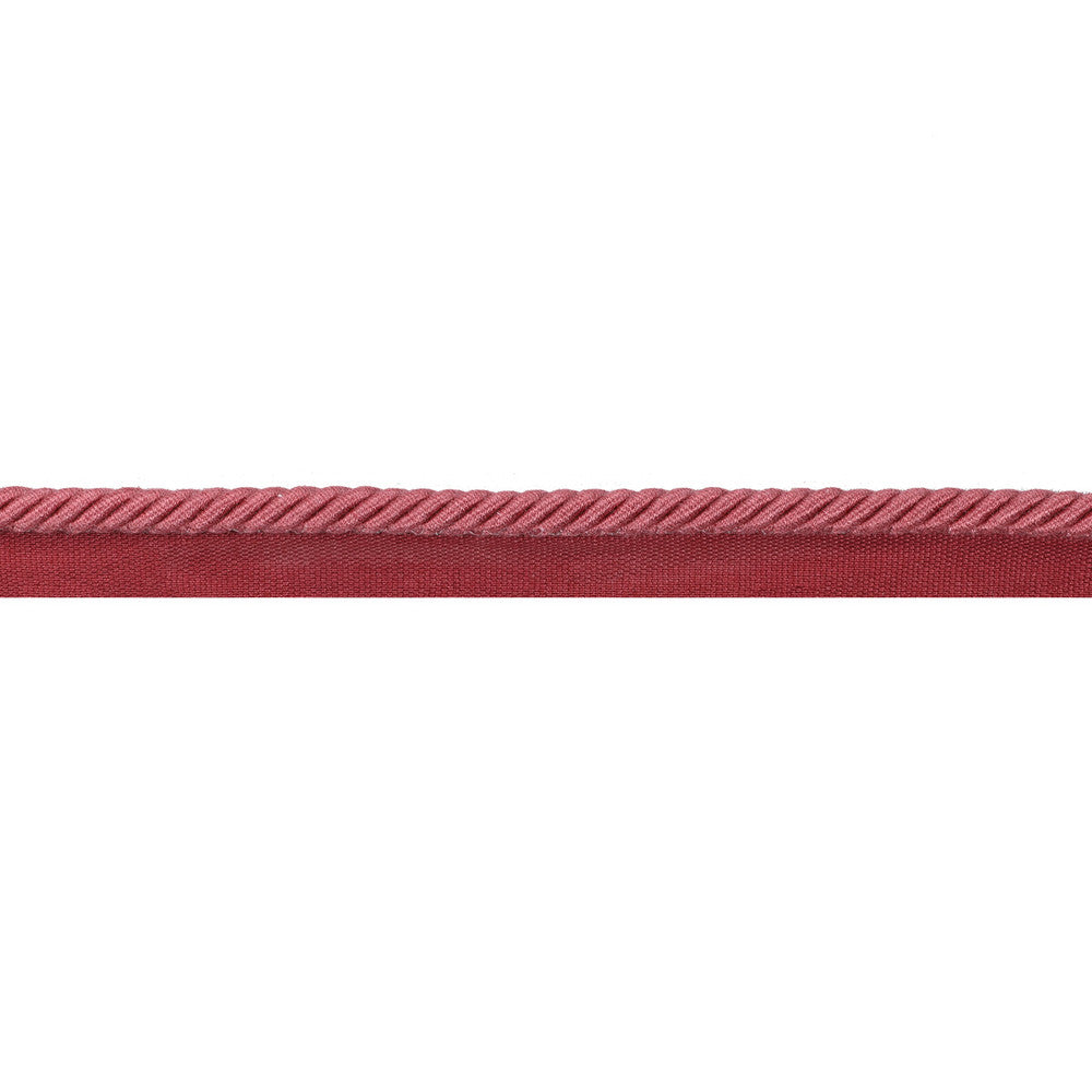 Barodet Cord Rose by Brunschwig & Fils Trim Brunschwig & Fils Trim Barodet Cord RoseTrim PASSEMENTERIE VOLUME I COTTON - 60%;VISCOSE - 40% France </p><p>Repeat: H: 0, V: 0 0.32 - Fabric Carolina -