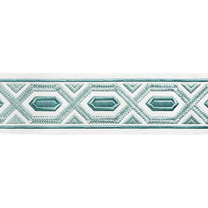 Avril Tape Aqua T8022100.13.0 by Brunschwig & Fils Trim